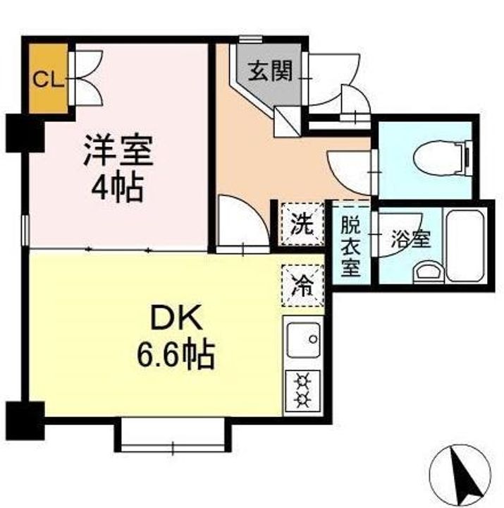 メゾンセノーテ202の間取り
