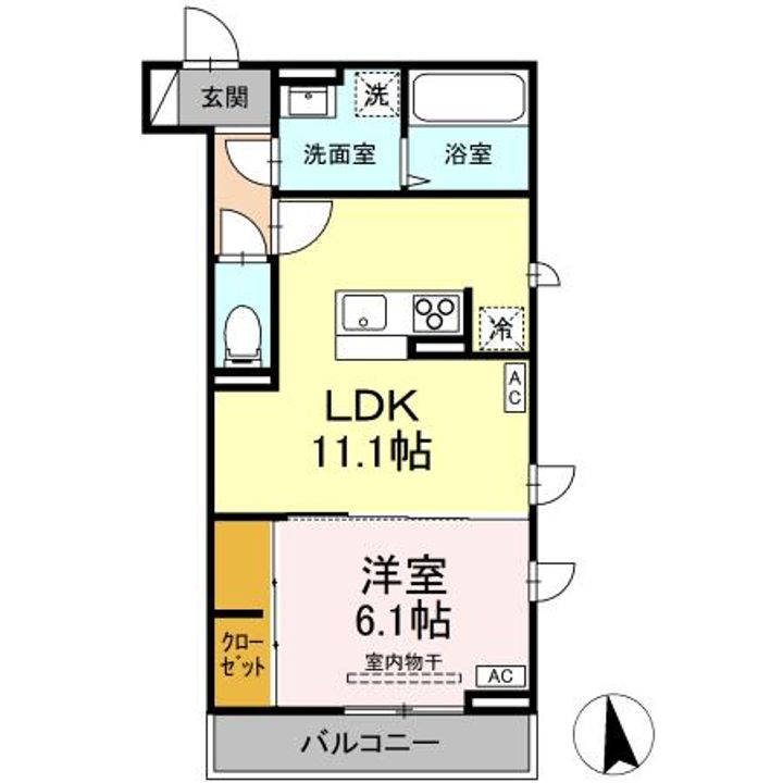 トータスの間取り