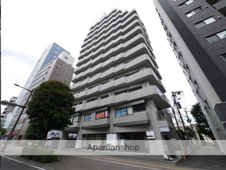 宮城県仙台市青葉区花京院2丁目の賃貸マンションの外観