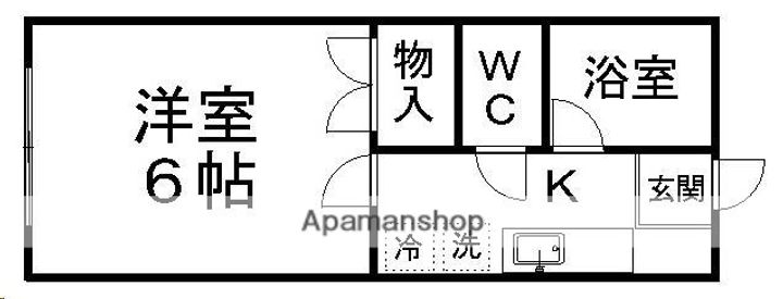 スパドール荒巻110の間取り