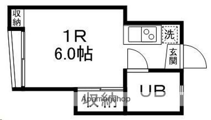 COKULAS八幡303の間取り