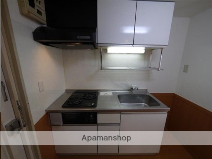 宮城県仙台市青葉区川内三十人町の賃貸マンションのキッチン