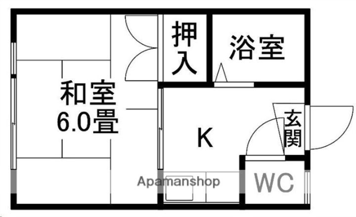 KIMACHI1437MHビル408の間取り