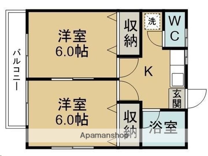 MSCコーポⅢの間取り