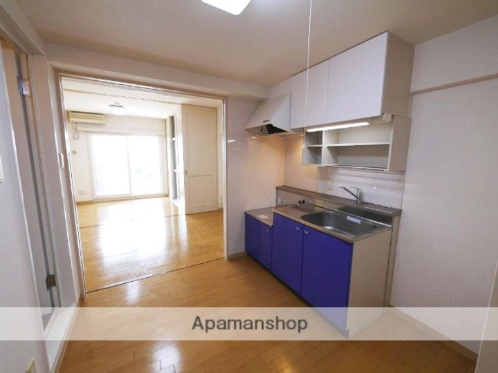 宮城県仙台市若林区連坊小路の賃貸マンションのキッチン