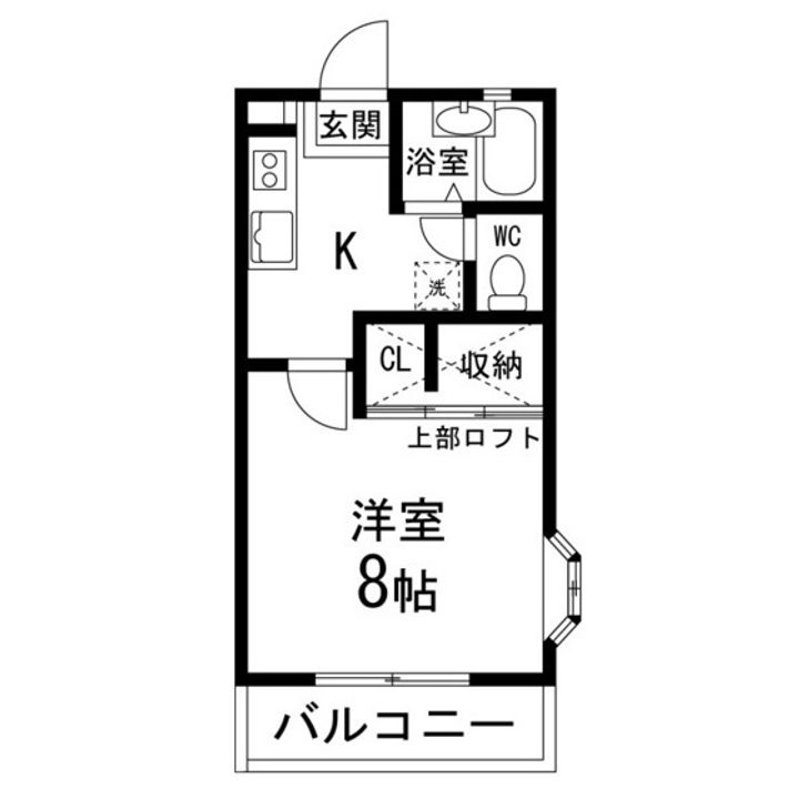 サンコーポB201の間取り
