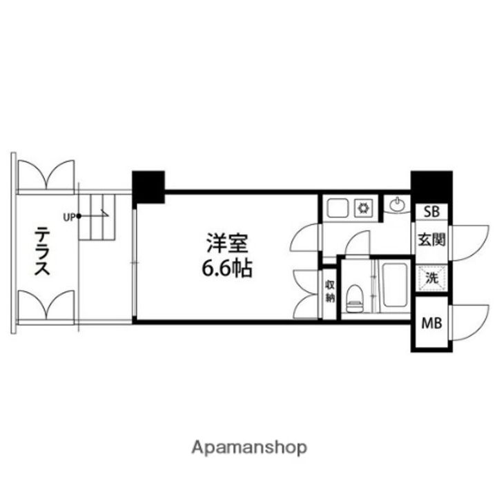 ダイアパレスステーションプラザ八乙女120の間取り