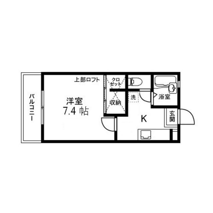 ヴィラ・SS106の間取り