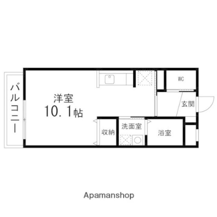 コンフォート永和台Ⅲ102の間取り