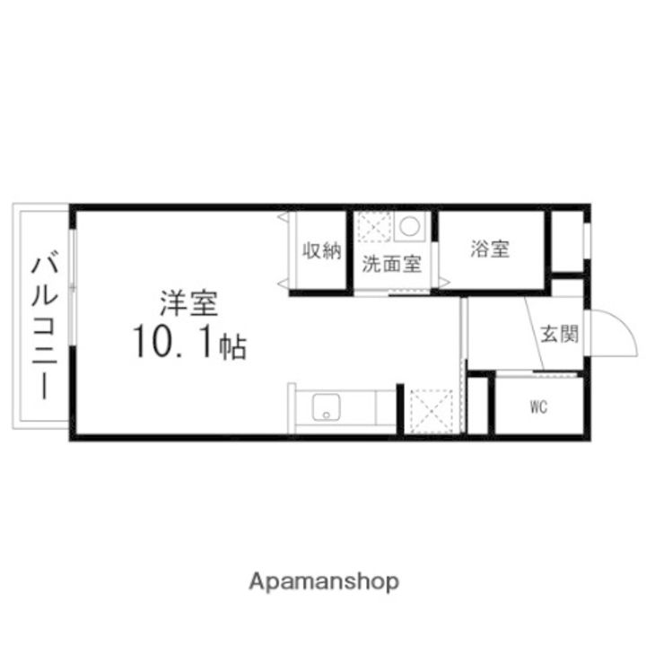 コンフォート永和台Ⅲ103の間取り