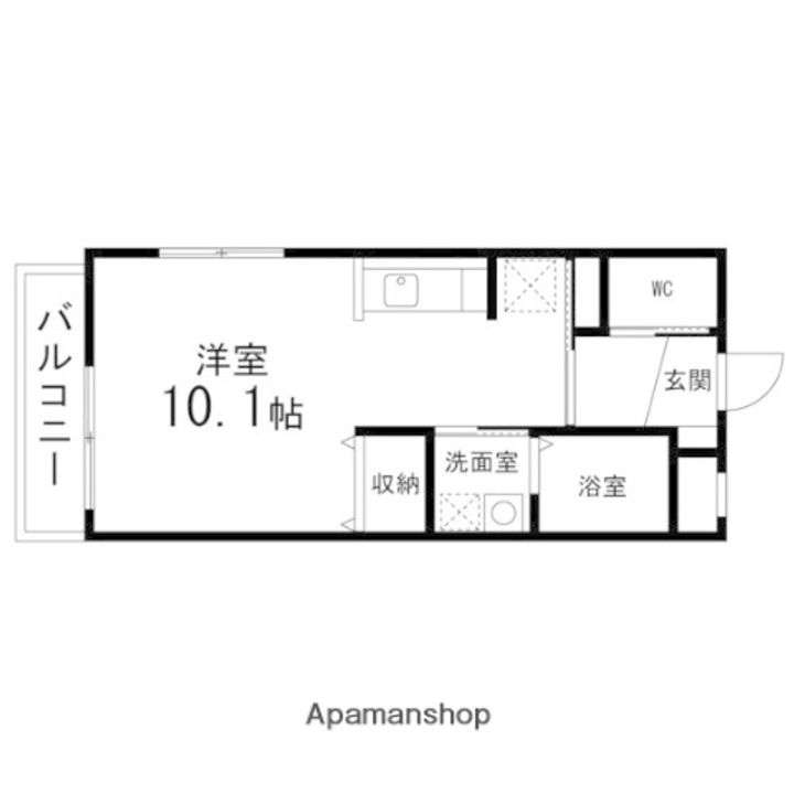 コンフォート永和台Ⅲ105の間取り