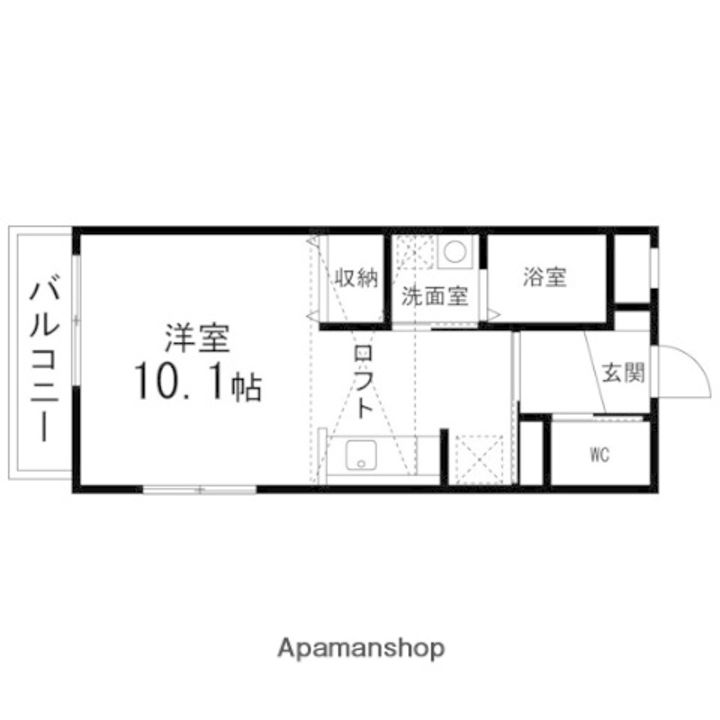 コンフォート永和台Ⅲ201の間取り