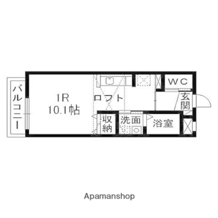 コンフォート永和台Ⅲ202の間取り