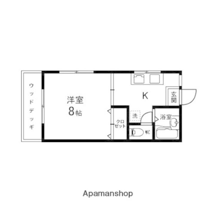 マーブルコート103の間取り
