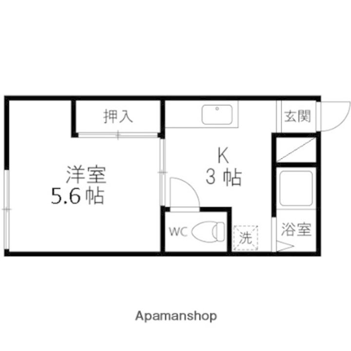 サンハイツ205の間取り