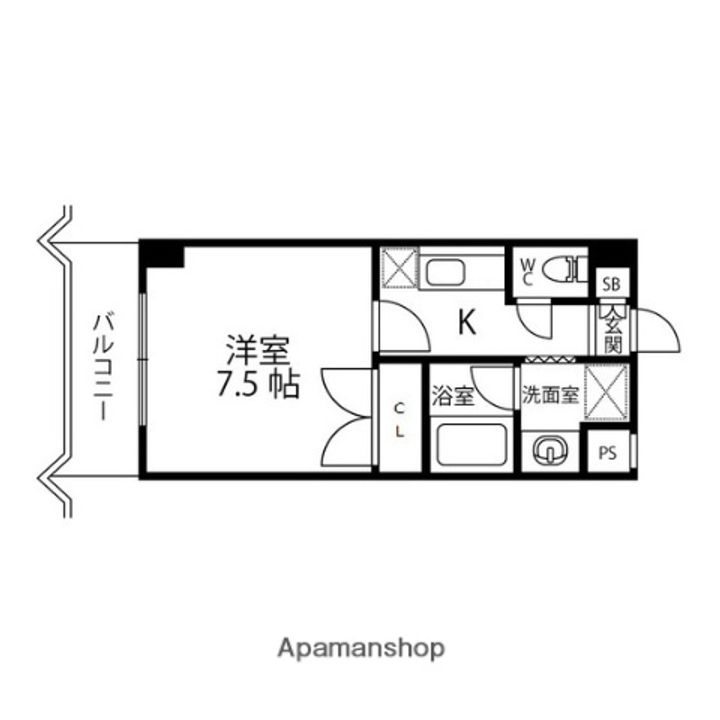 サクセスタウン2503の間取り