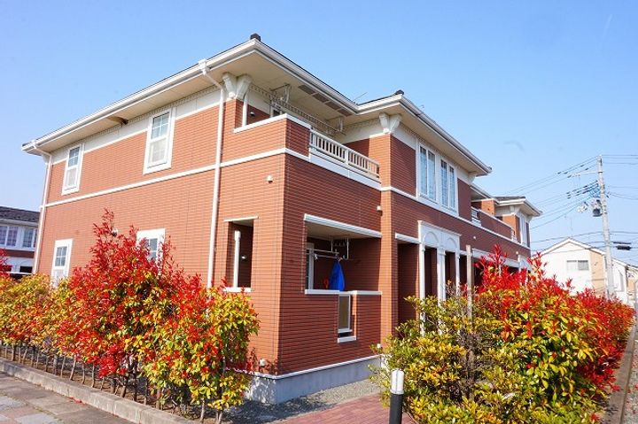 エレガンシアA棟の外観