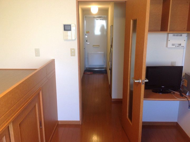 レオパレスさくらの玄関