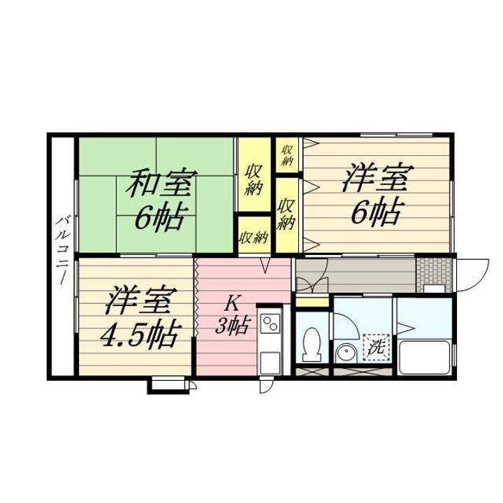 CHファミーユの間取り