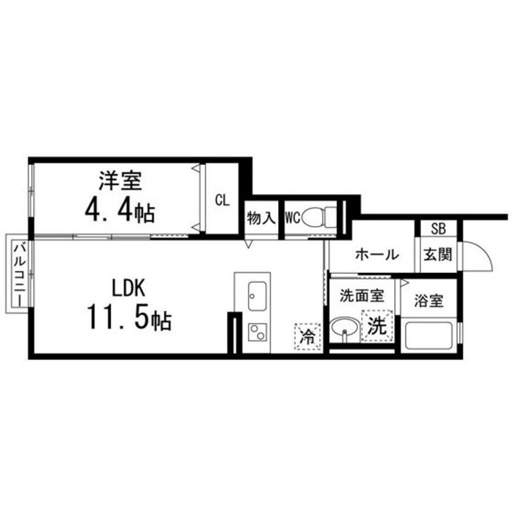 TSUKASA106の間取り