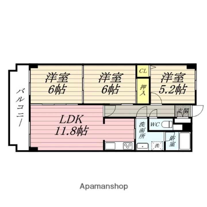ガーデンプラザ泉中央の間取り