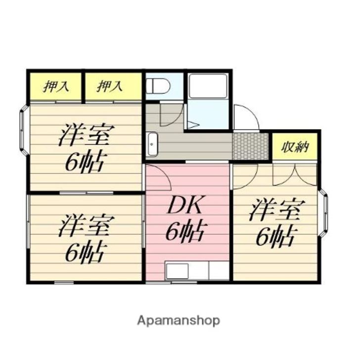 アネックス南光台の間取り