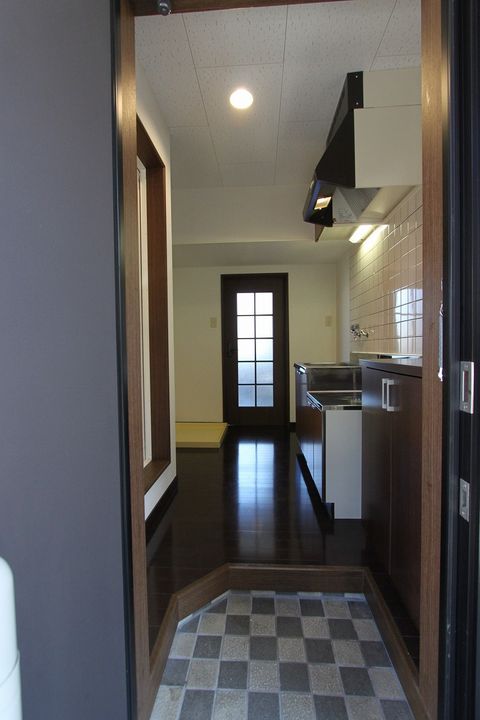 サンロード旭ヶ丘の玄関