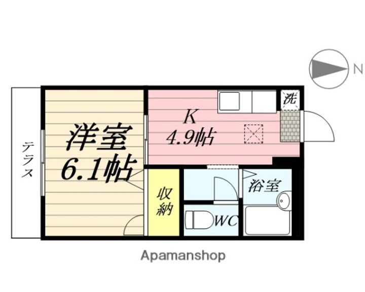 コンフォールKの間取り