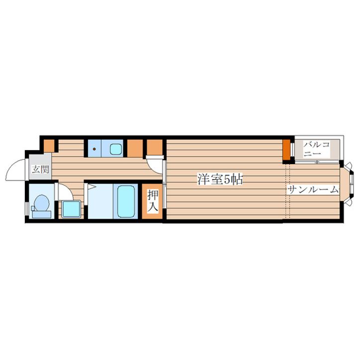 エクセランス・ド・旭ヶ丘の間取り