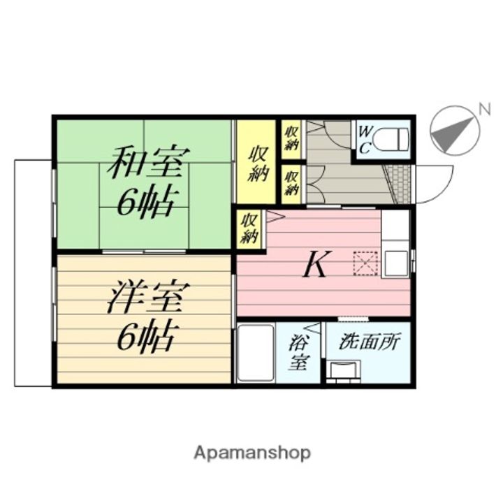 アミュレットの間取り