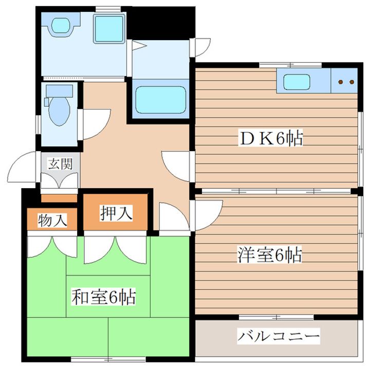 アイックス将監の間取り