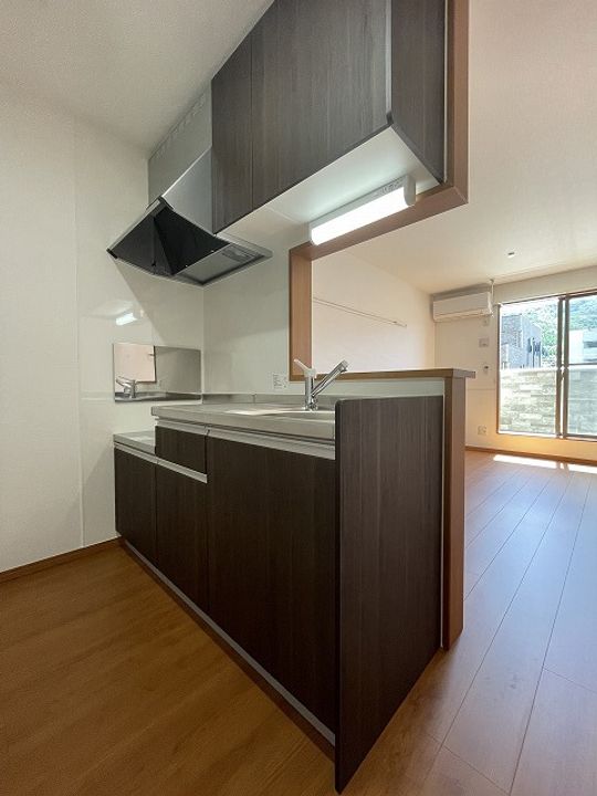 リベルテ栗生のキッチン