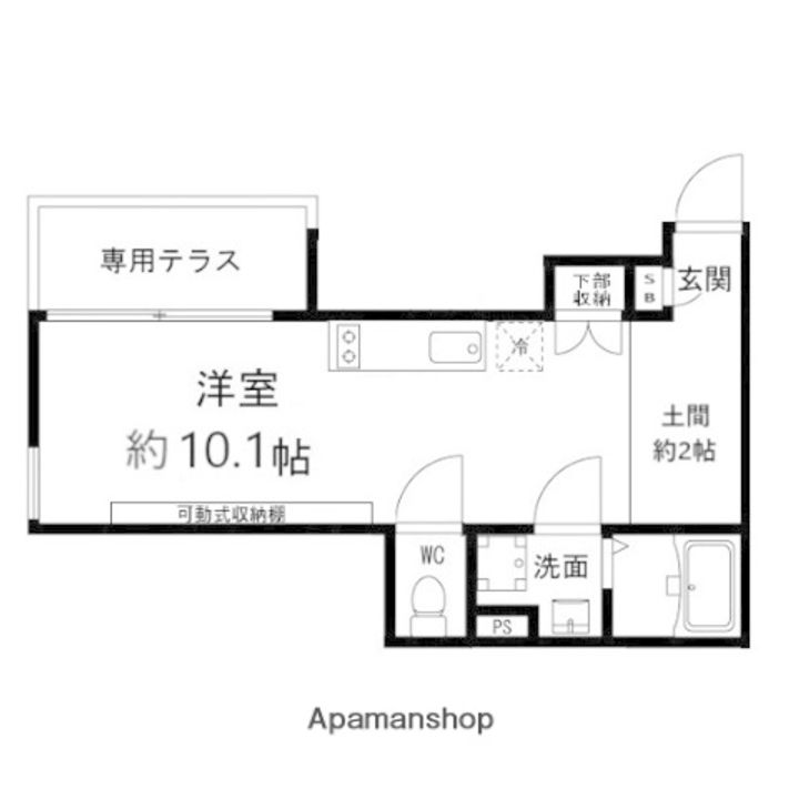 エターナルコート和久103の間取り