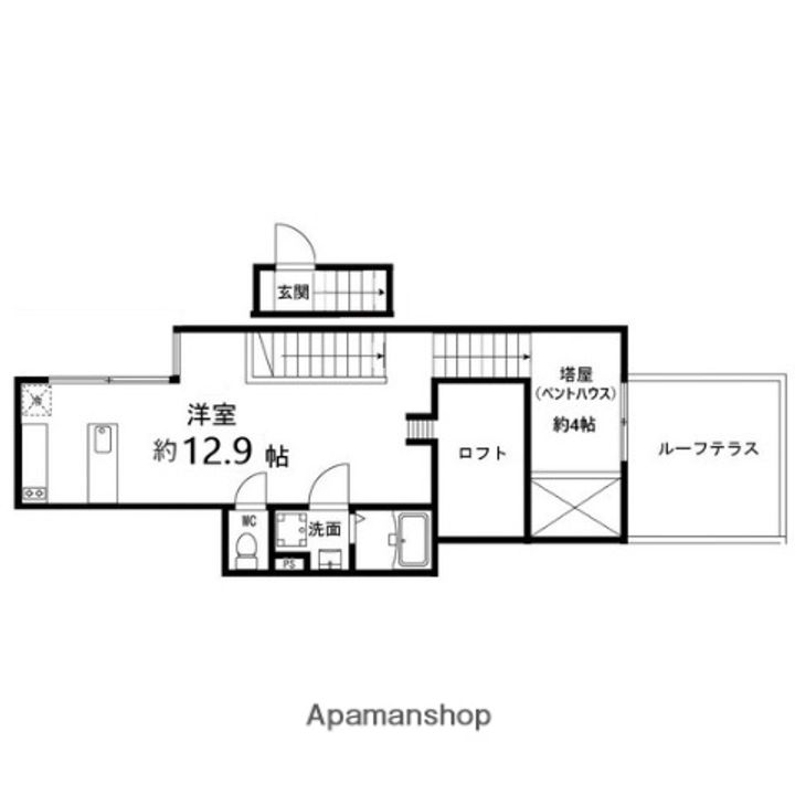 エターナルコート和久203の間取り