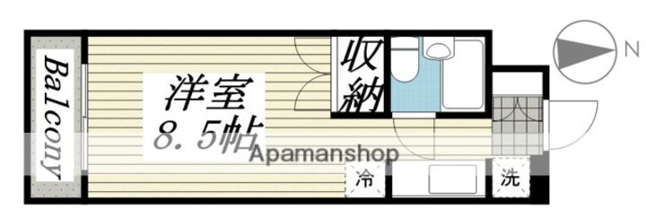 メゾン・ド・フェリー217の間取り