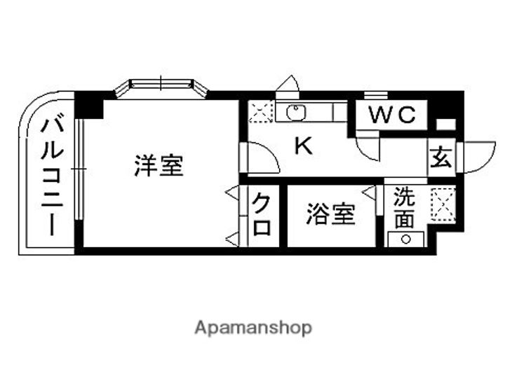 宮城県仙台市泉区泉中央1丁目の賃貸マンションの間取り