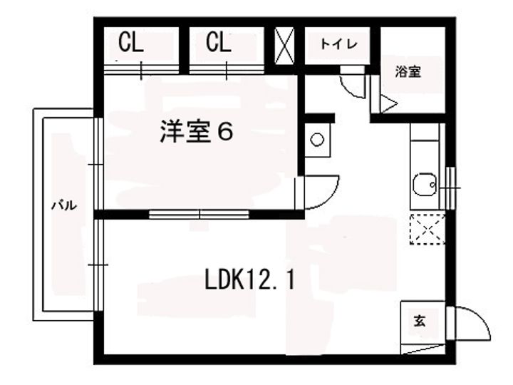 フランボワーズの間取り