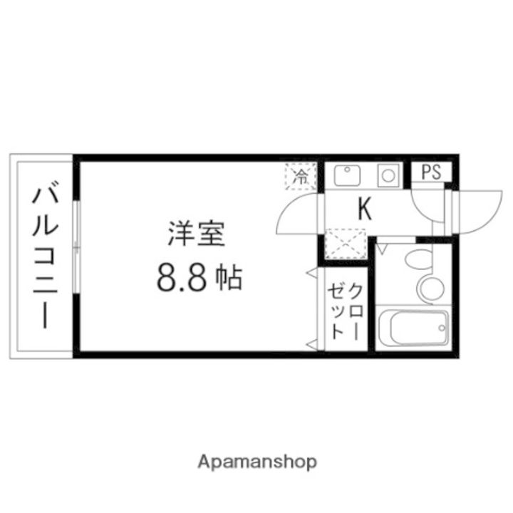 サン・アムール11508の間取り