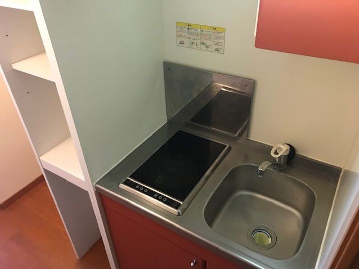 レオパレス玉川206のキッチン