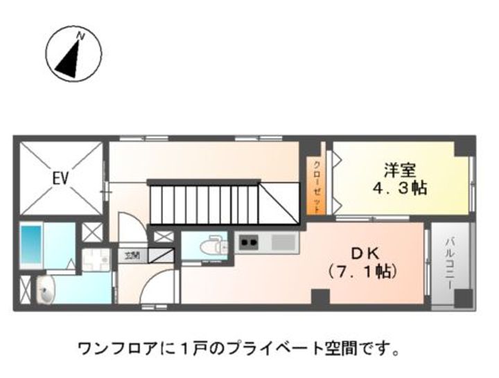 アーバン21の間取り