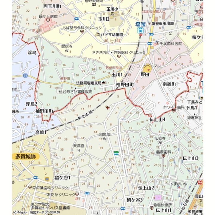 ロワジールKⅡの周辺