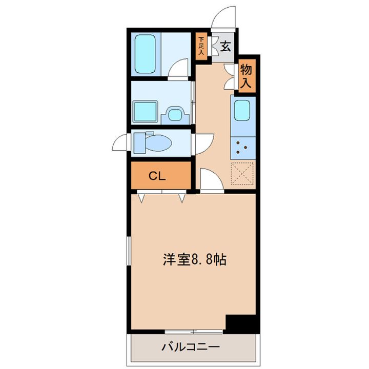 フレンドリー壱番館の間取り