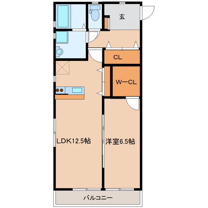 フォルクローレEの間取り