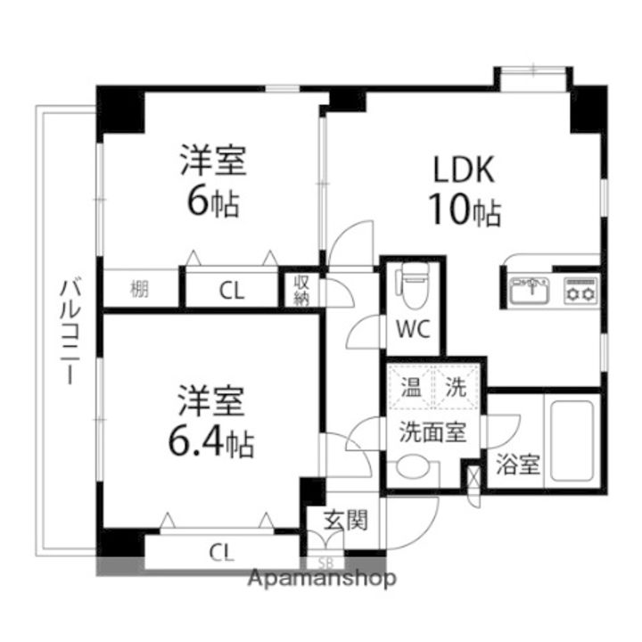 PEACEFULの間取り