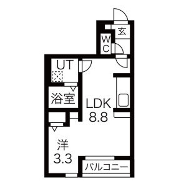 FORET LUMIERE(フォレルミエール)の間取り