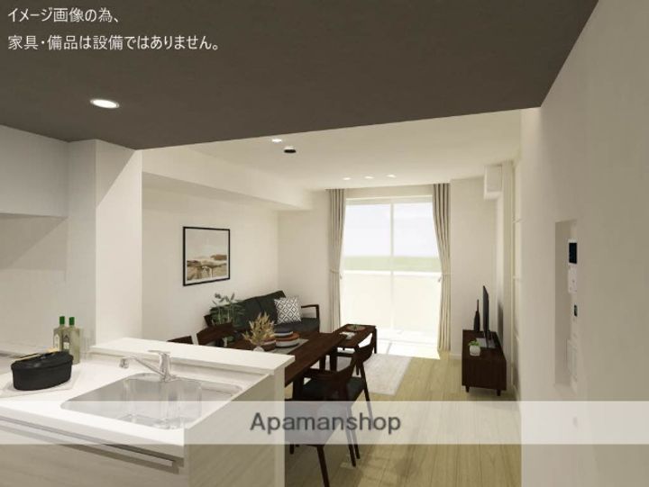 宮城県仙台市若林区元茶畑の賃貸マンションのキッチン