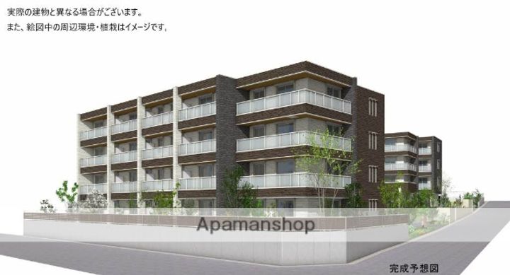 宮城県仙台市若林区元茶畑の賃貸マンションの外観