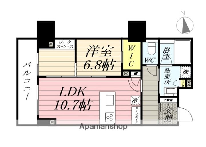 ナナアーク荒町の間取り