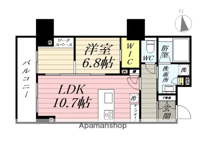 ナナアーク荒町の間取り