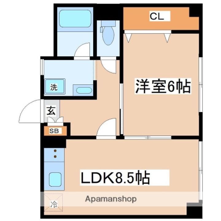 アメニティハウス110の間取り
